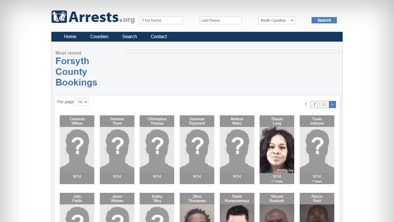 Forsyth County Arrests and Inmate Search